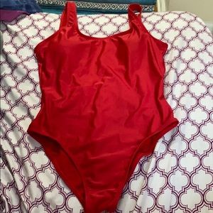 One piece bathing suit